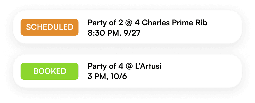 bookings mobile image